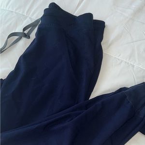 Navy Blue Figs Scrubs top & bottoms